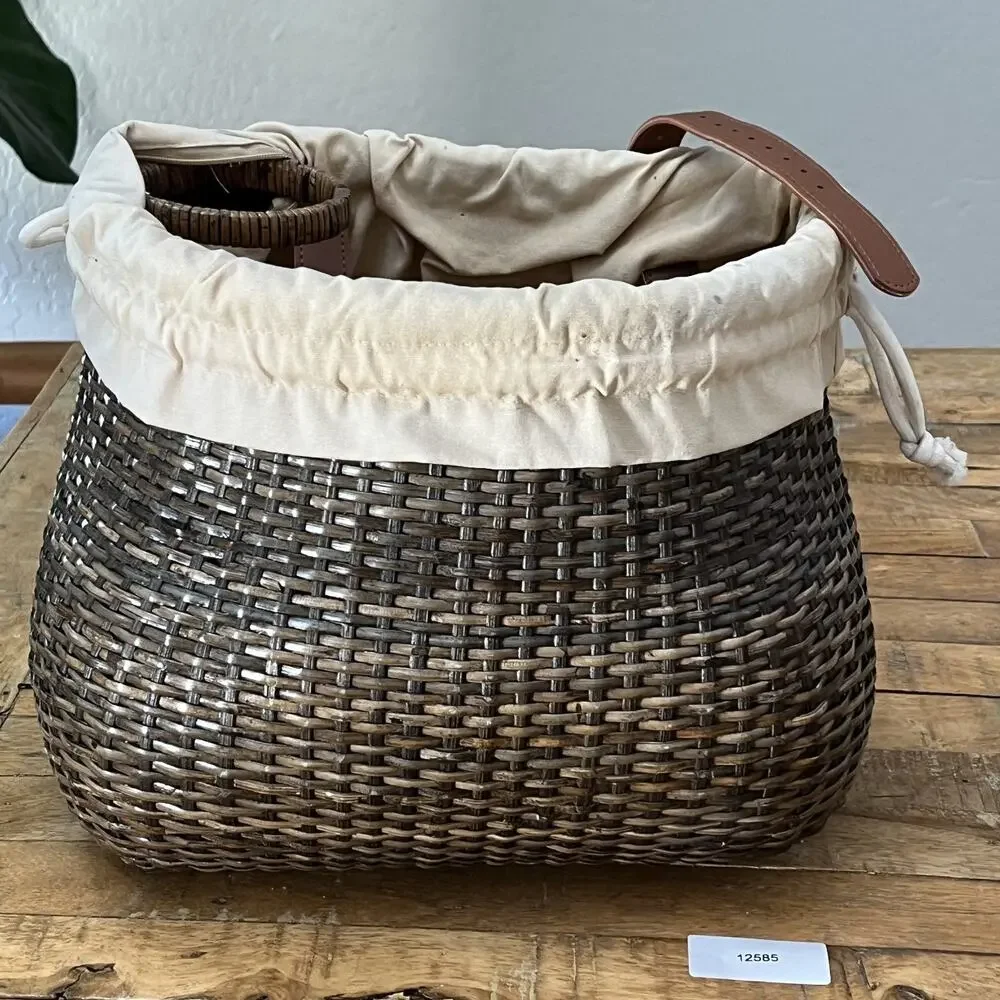 Bike Basket With Cup Holder 11.5